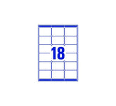 ADDRESS LABELS L7161-100 WITH ULTRAGRIP AND QUICKPEEL TECHNOLOGY, 63.5 X 46.6 MM, 18 LABELS PER SHEET, 100 SHEETS IN A PACK